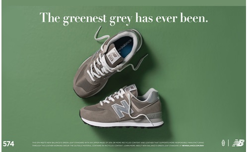 New Balance 574: The greenest grey has ever been