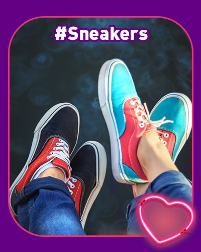MATCHING SNEAKERS