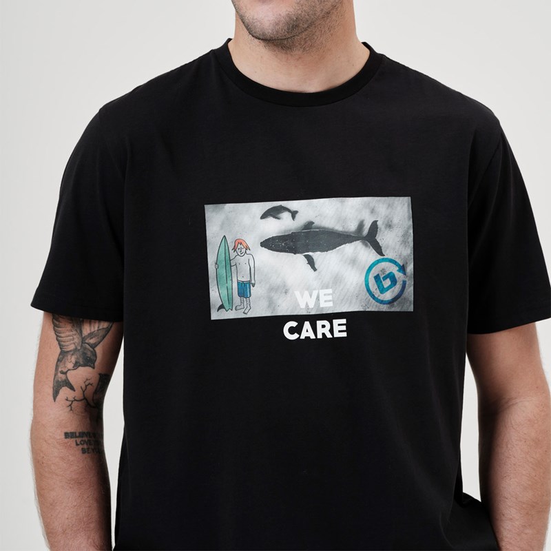 Ανδρικό T-shirt We Care Wale