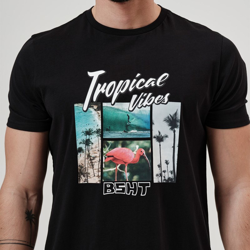 Ανδρικό T-shirt Tropical Vibes