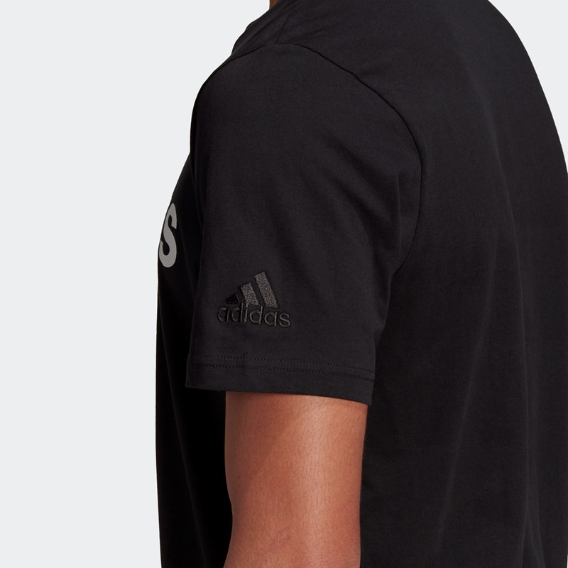 Ανδρικό Τ-shirt Essentials Embroidered Linear Logo