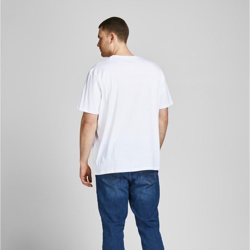 Ανδρικό T-shirt Crewneck (Plus Size)
