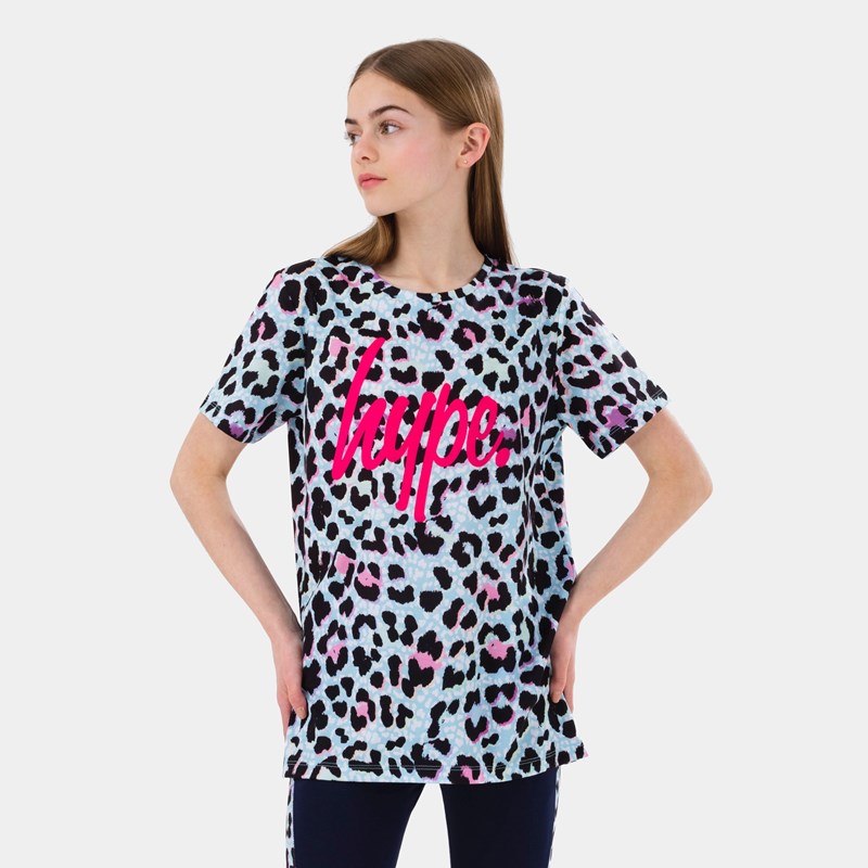 Παιδικό T-shirt Leopard Script